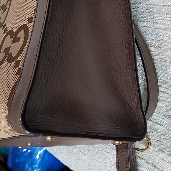 Gucci Diana GM Brown Bamboo Handle Tote Bag - Picture 6 of 16